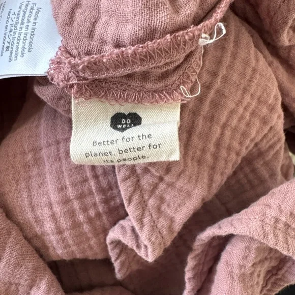 Madewell Dusty Rose Button Down Shirt - Picture 6 of 7